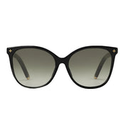 Louis Vuitton Women Cat Eye Frame Coal Black Sunglasses