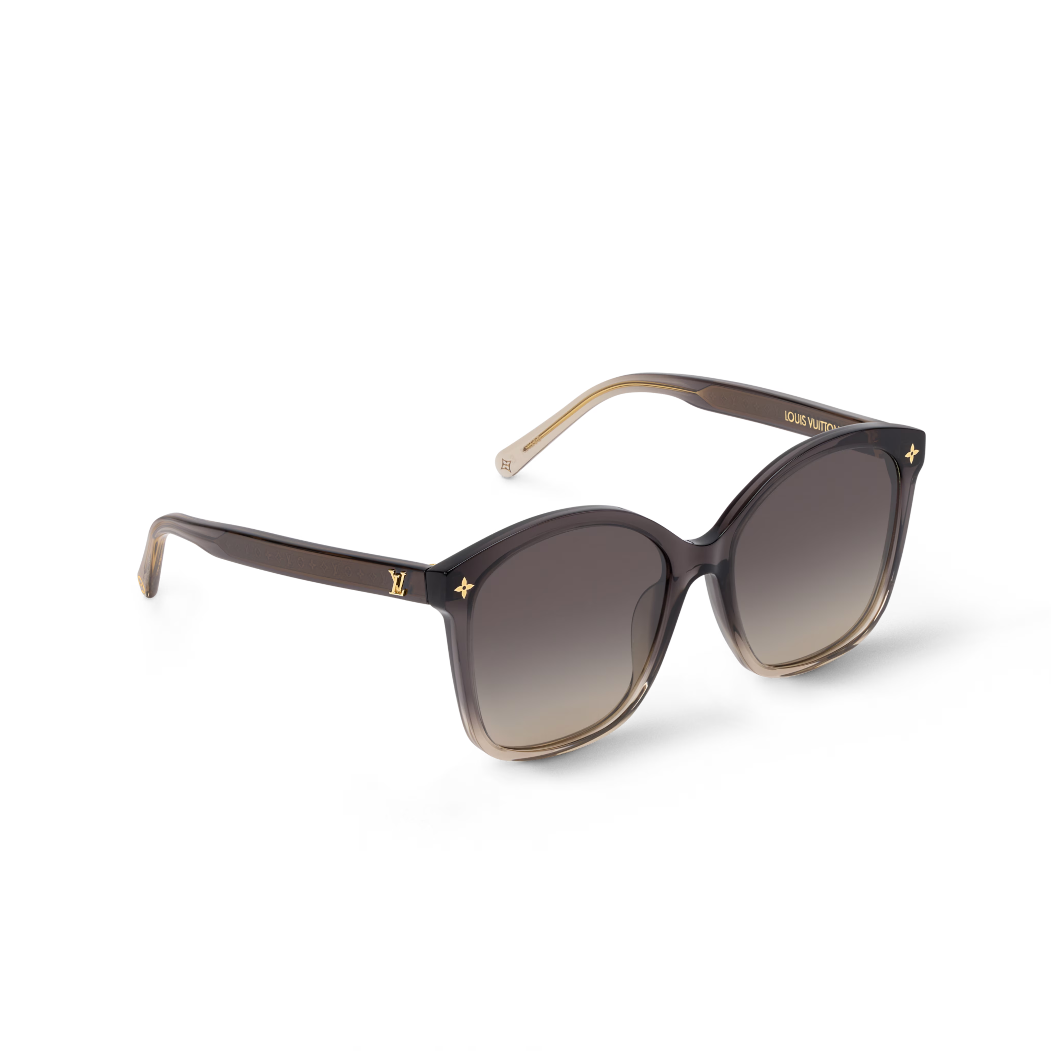 Louis Vuitton Women Cat Eye Frame Grey Sunglasses