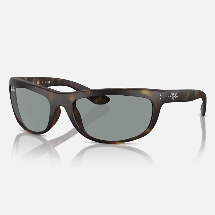 Ray Ban Women Rectangle Frame Brown Sunglasses