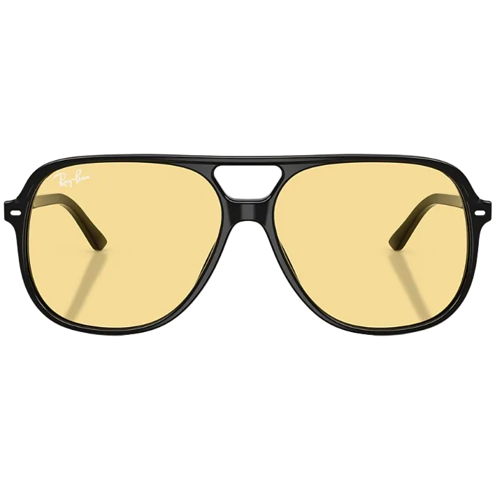 Ray Ban Women Square Frame Black Sunglasses