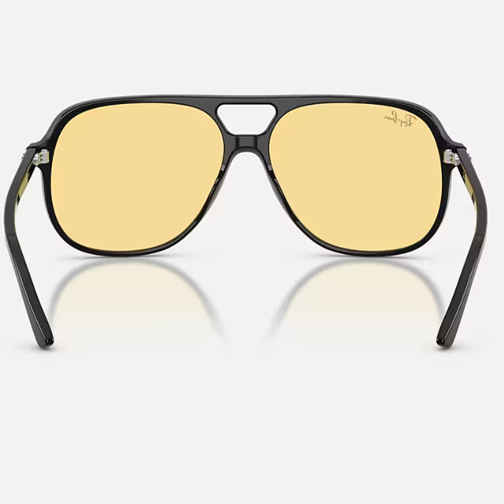 Ray Ban Women Square Frame Black Sunglasses