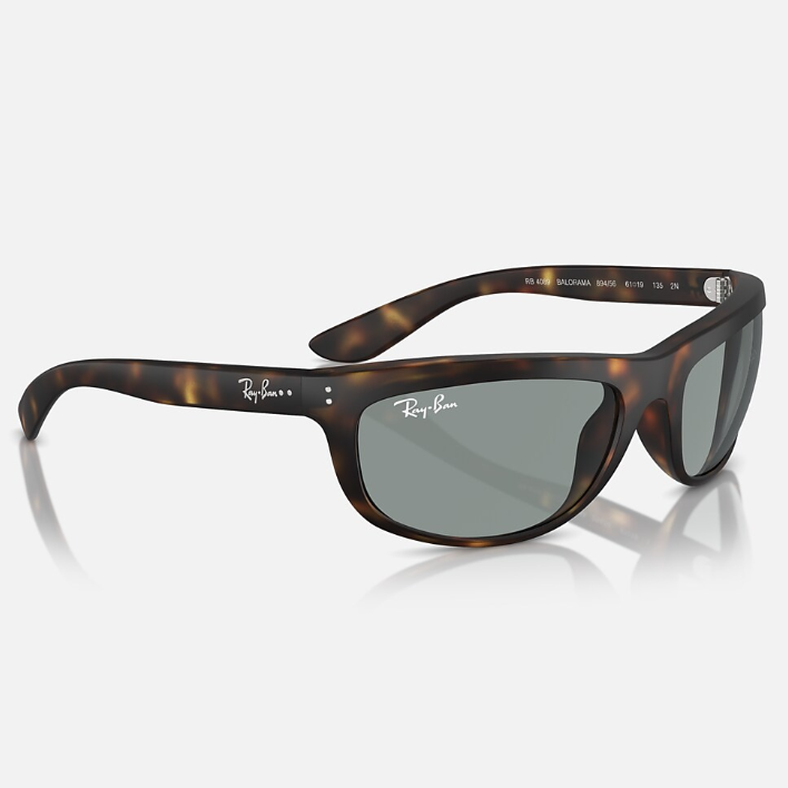 Ray Ban Women Rectangle Frame Brown Sunglasses