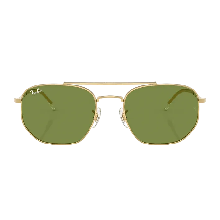 Ray Ban Women Pilot Frame Soft Gold Sunglasses