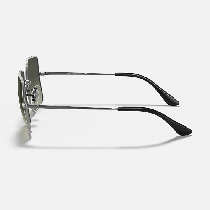 Ray Ban Women Square Frame Ash Silver Sunglasses