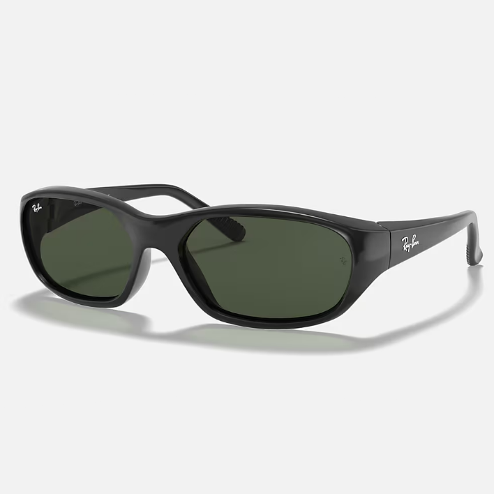 Ray Ban Men Rectangle Frame Cosmic Black Sunglasses