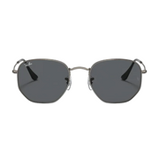 Ray Ban Women Irregular Frame Steel Silver Sunglasses
