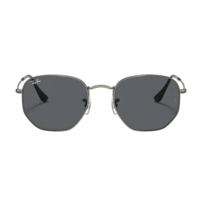 Ray Ban Women Irregular Frame Steel Silver Sunglasses