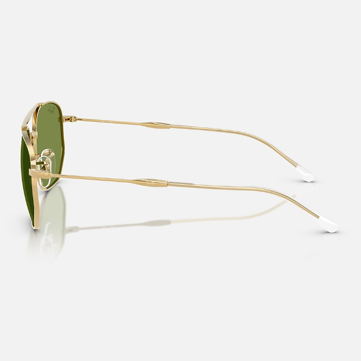 Ray Ban Women Pilot Frame Soft Gold Sunglasses