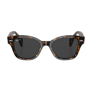 Ray Ban Women Square Frame Espresso Brown Sunglasses