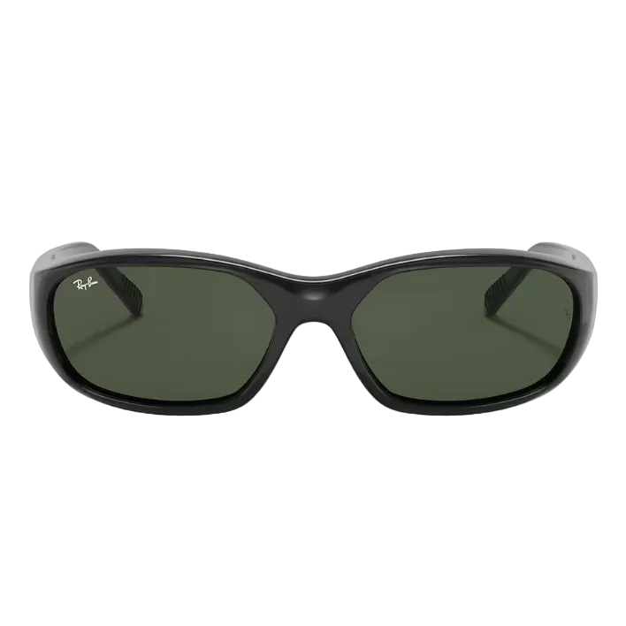 Ray Ban Men Rectangle Frame Cosmic Black Sunglasses
