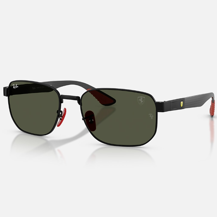 Ray Ban Women Irregular Frame Washed Black Sunglasses