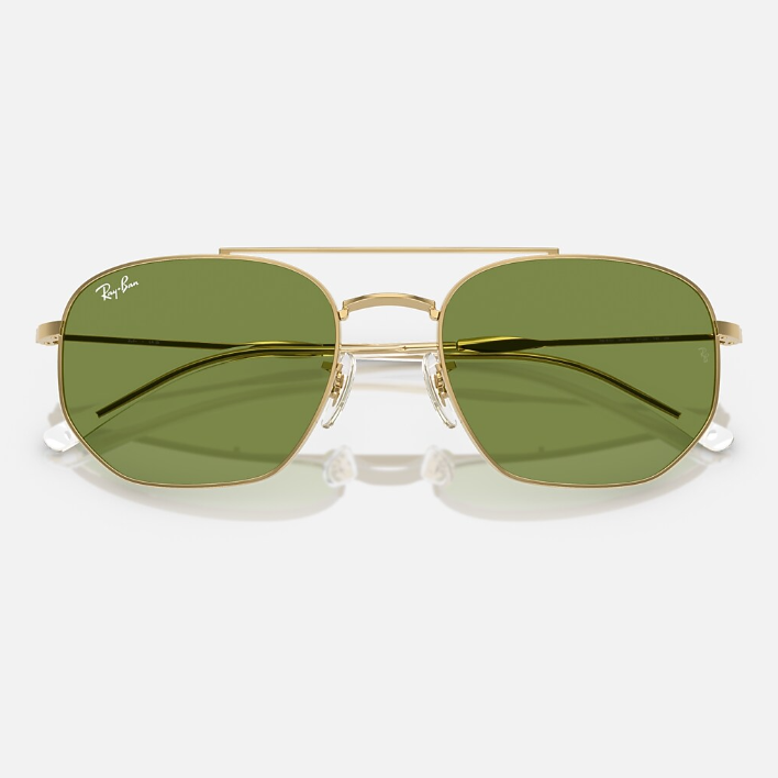 Ray Ban Women Pilot Frame Soft Gold Sunglasses