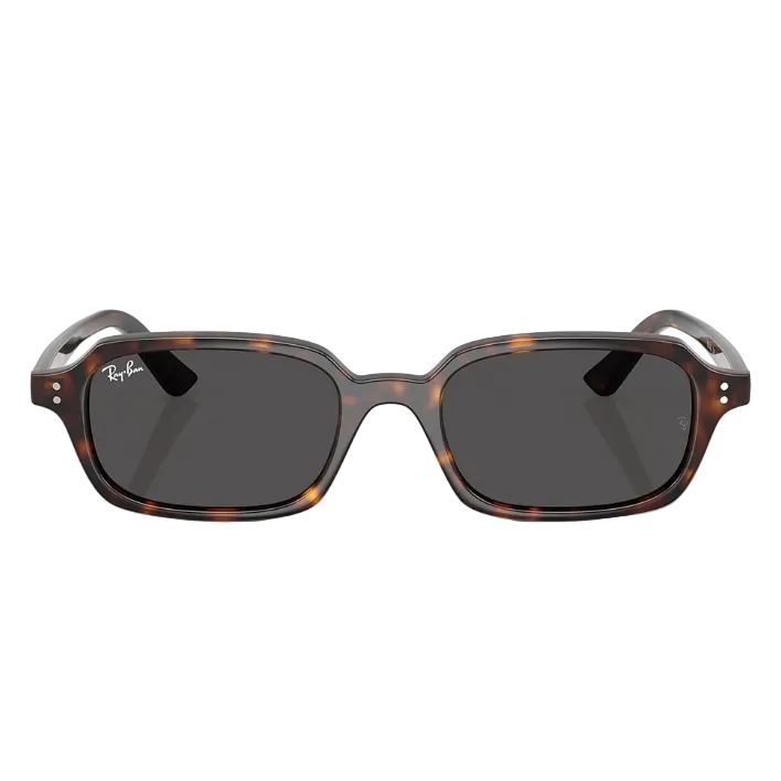Ray Ban Women Pillow Frame Polished Havana Sunglasses