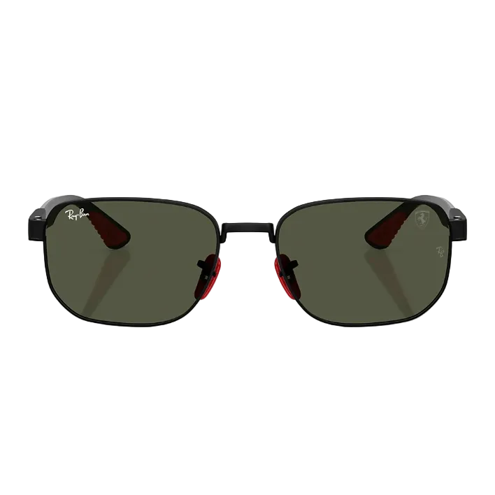 Ray Ban Women Irregular Frame Washed Black Sunglasses