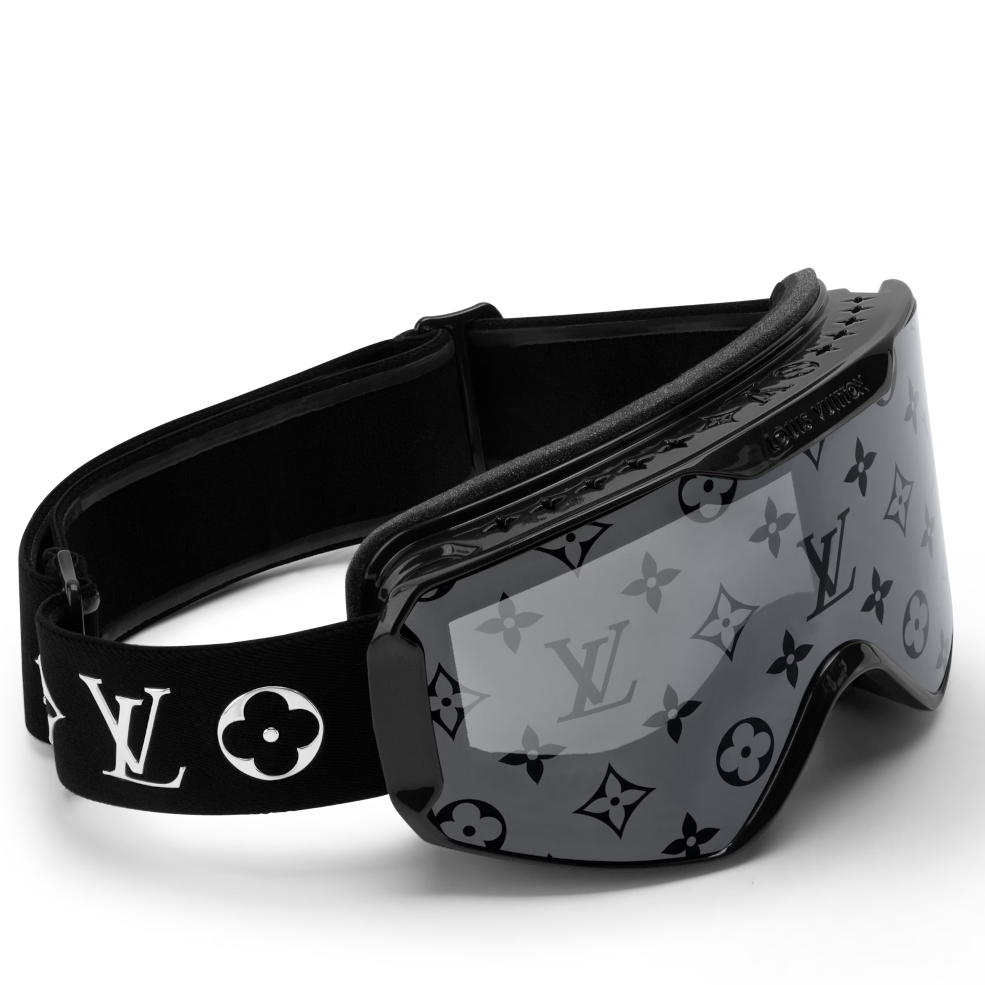 Louis Vuitton Women Mask Frame Light Black Sunglasses