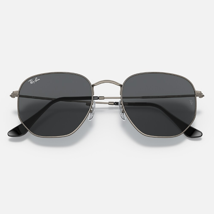 Ray Ban Women Irregular Frame Steel Silver Sunglasses