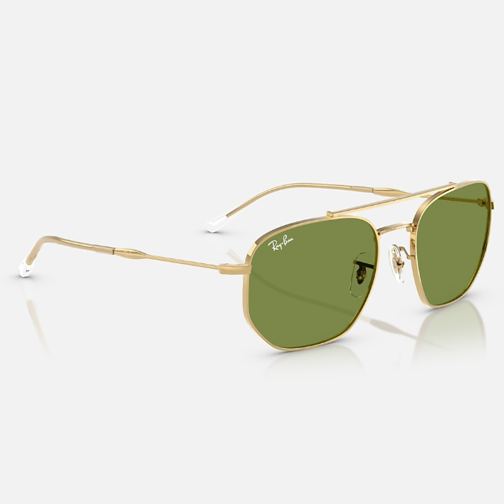 Ray Ban Women Pilot Frame Soft Gold Sunglasses