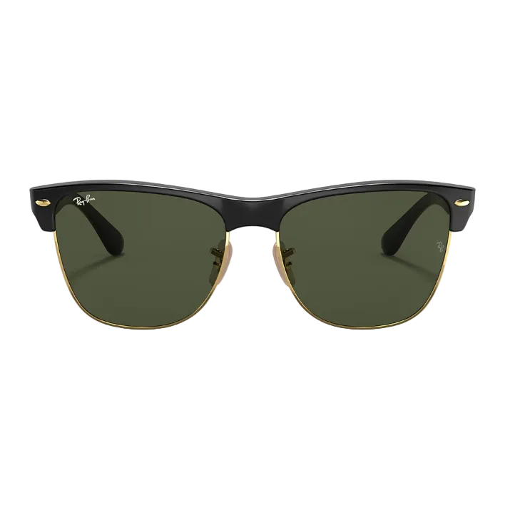 Ray Ban Men Square Frame Golden Beige Sunglasses