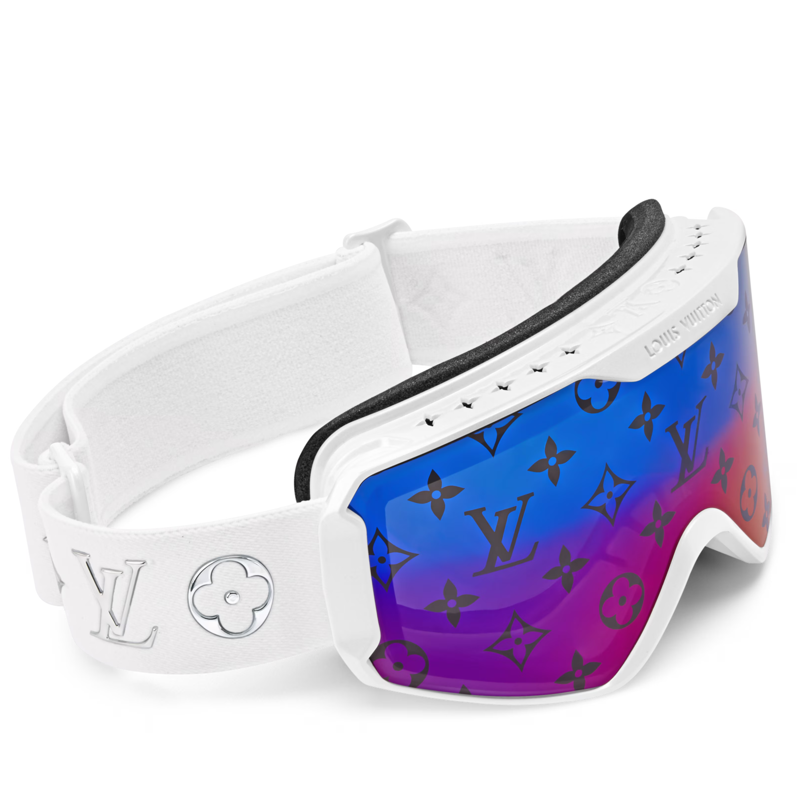 Louis Vuitton Women Mask Frame White Sunglasses