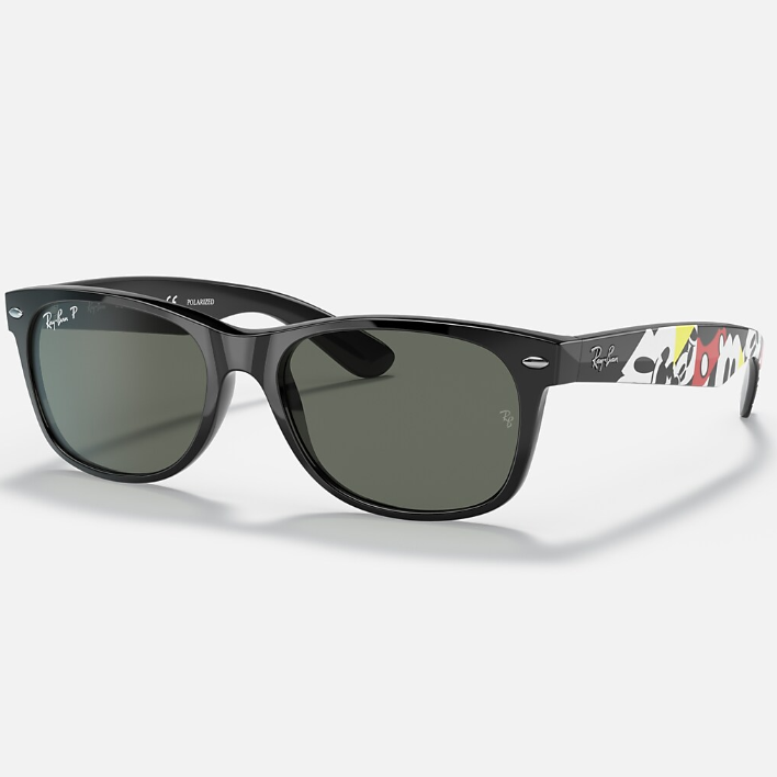 Ray Ban Men Square Frame Black Pearl Sunglasses