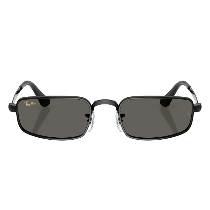 Ray Ban Men Pillow Frame Glossy Black Sunglasses