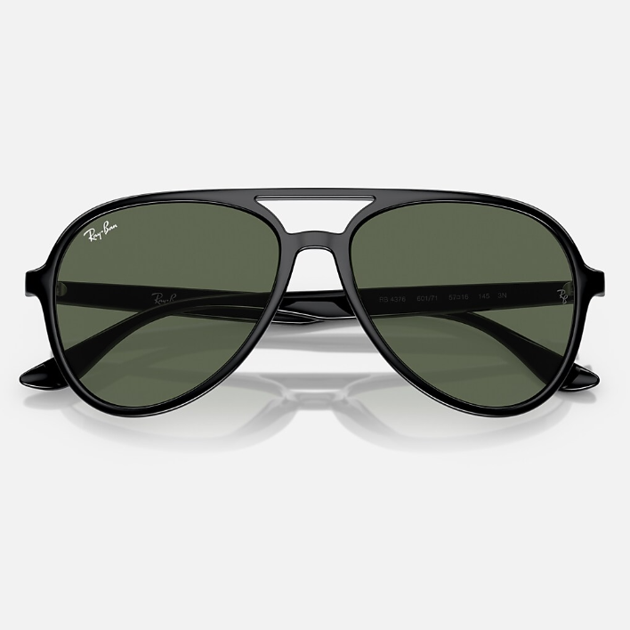 Ray Ban Men Pilot Frame Coal Black Sunglasses