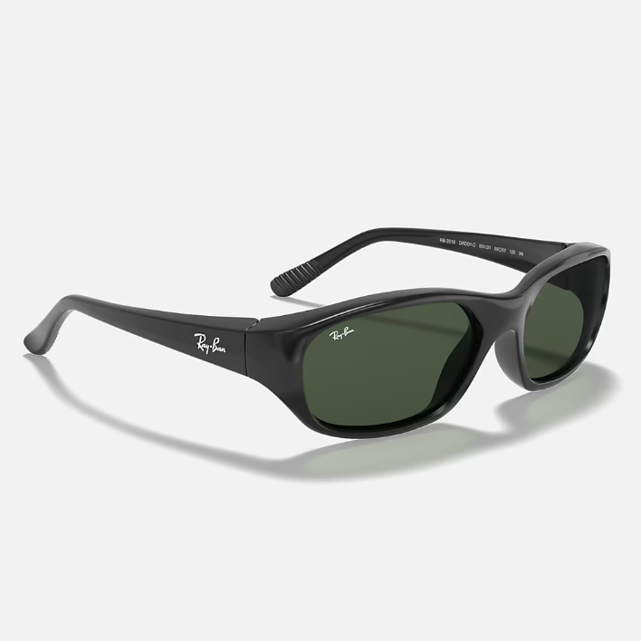 Ray Ban Men Rectangle Frame Cosmic Black Sunglasses