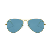 Ray Ban Men Pilot Frame Sandstone Gold Sunglasses