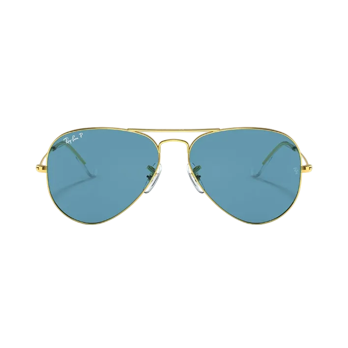 Ray Ban Men Pilot Frame Sandstone Gold Sunglasses