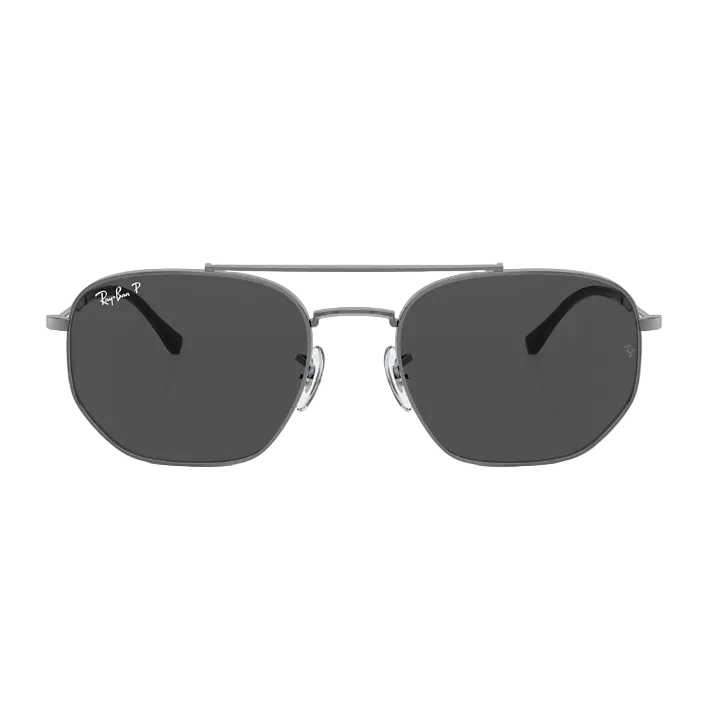 Ray Ban Men Phantos Frame Crystal Silver Sunglasses
