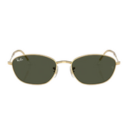 Ray Ban Men Irregular Frame Glitter Gold Sunglasses