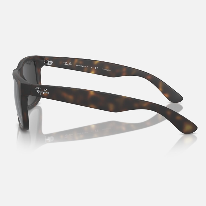 Ray Ban Men Square Frame Deep Brown Sunglasses