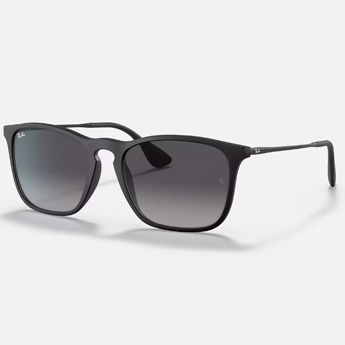 Ray Ban Men Square Frame Abyss Black Sunglasses