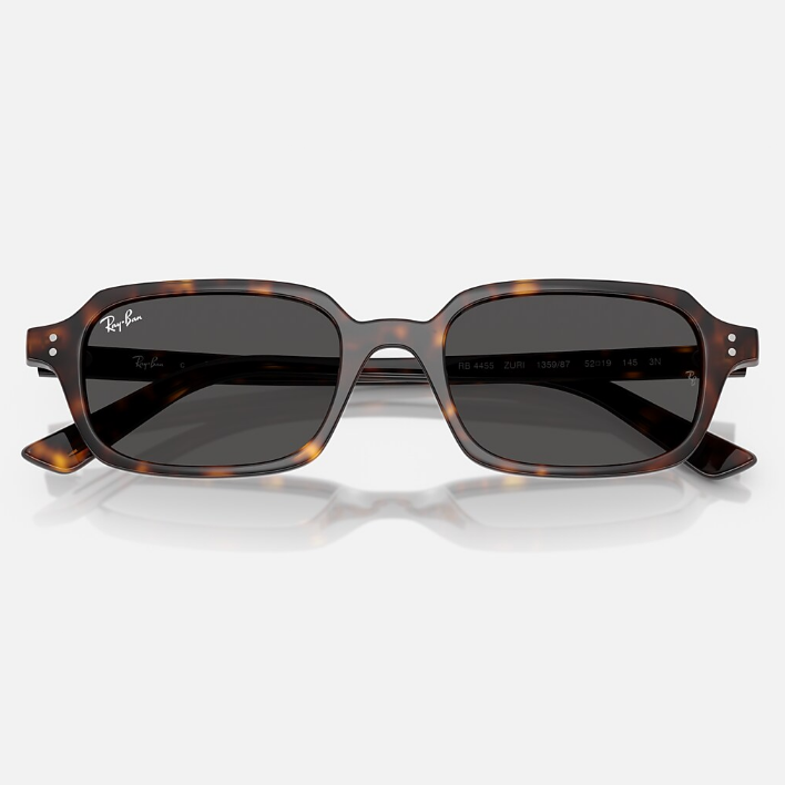Ray Ban Women Pillow Frame Polished Havana Sunglasses
