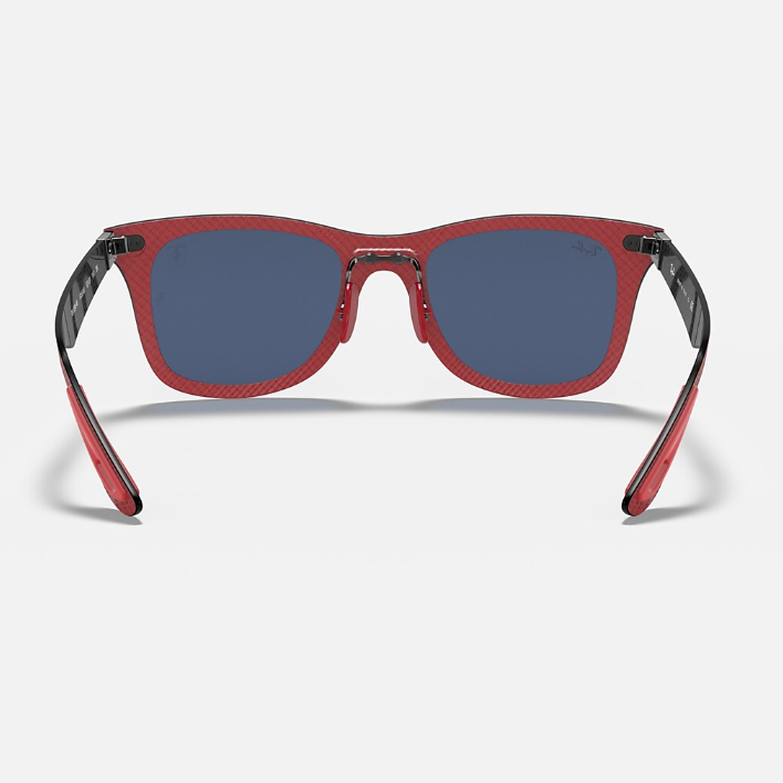 Ray Ban Women Square Frame Rustic Black Sunglasses