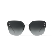 Louis Vuitton Women Cat Eye Frame Silver Sunglasses