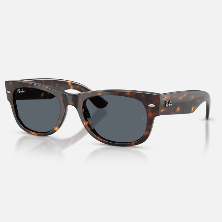 Ray Ban Men Square Frame Teak Brown Sunglasses