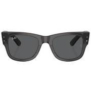 Ray Ban Men Square Frame Slate Black Sunglasses