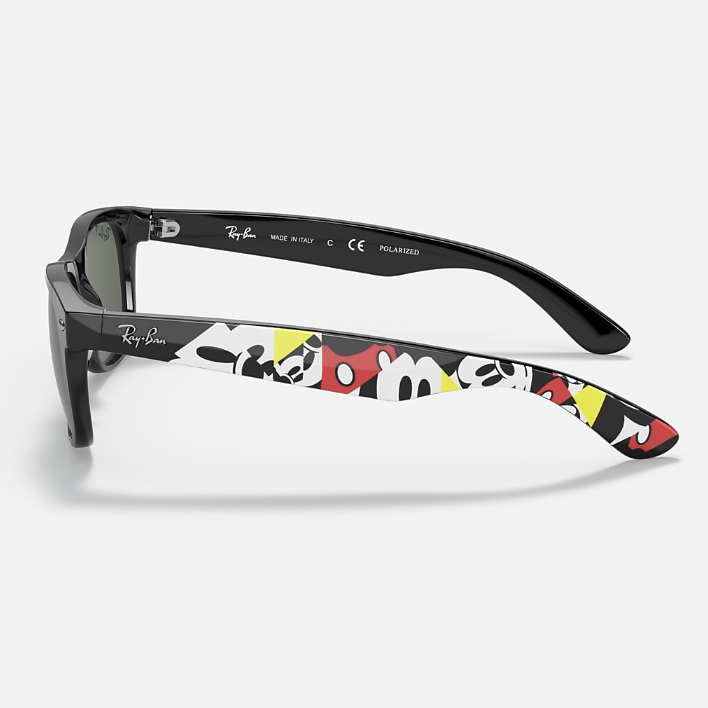Ray Ban Men Square Frame Black Pearl Sunglasses