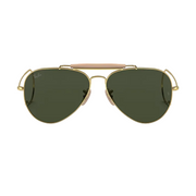 Ray Ban Men Pilot Frame Glitter Gold Sunglasses