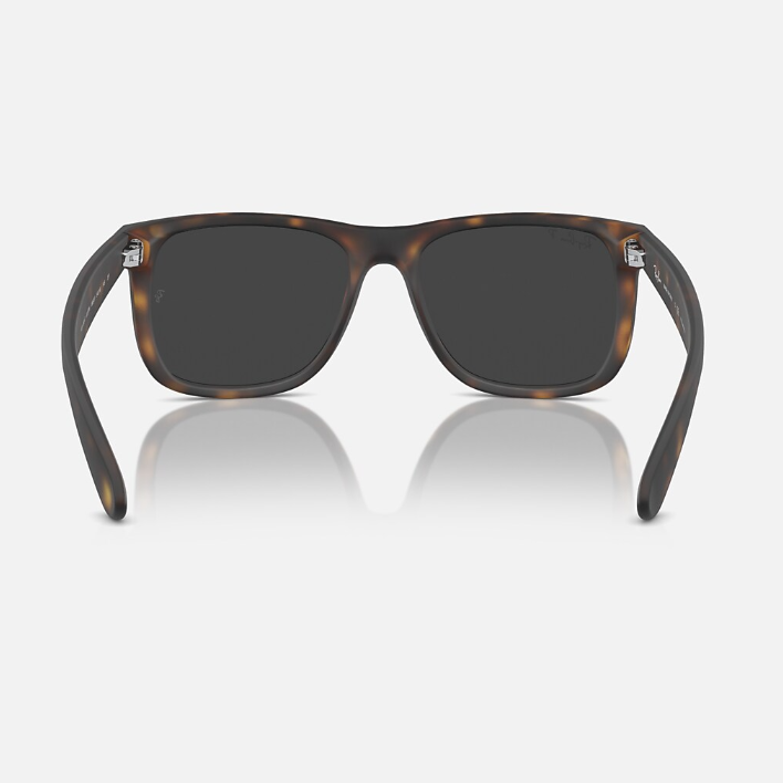 Ray Ban Men Square Frame Deep Brown Sunglasses