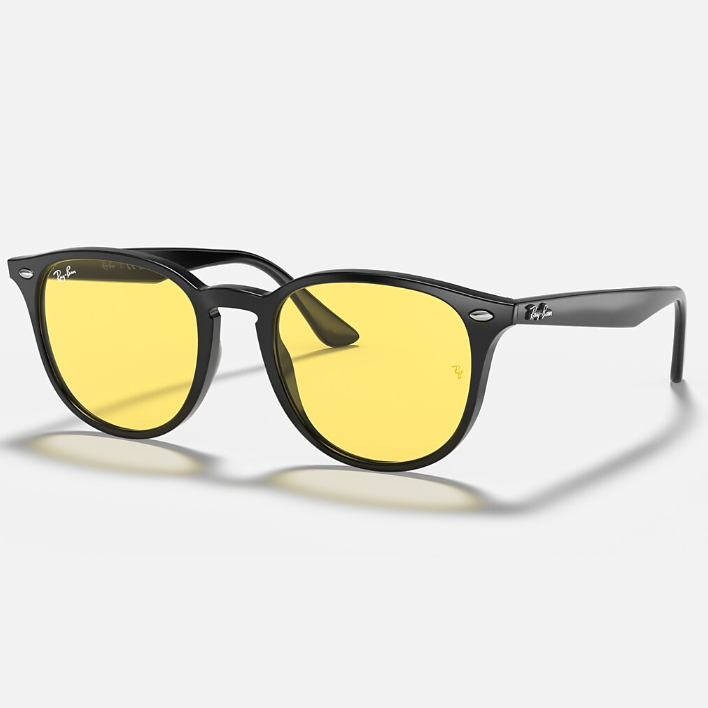 Ray Ban Men Phantos Frame Tar Black Sunglasses