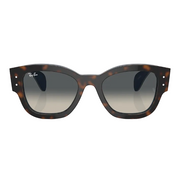 Ray Ban Men Square Frame Havana Grey On Blue Sunglasses