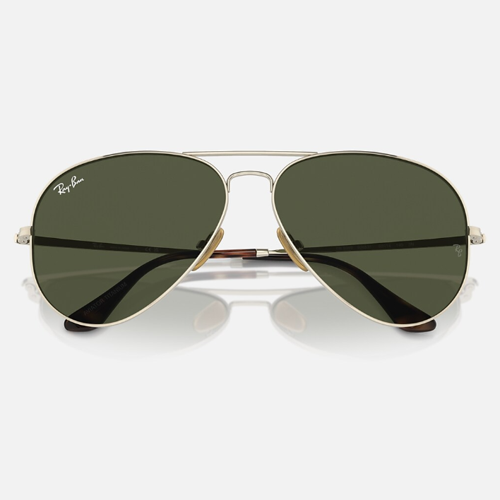 Ray Ban Women Pilot Frame Moon Silver Sunglasses