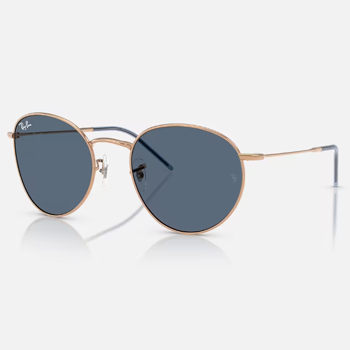 Ray Ban Women Phantos Frame Champagne Gold Sunglasses