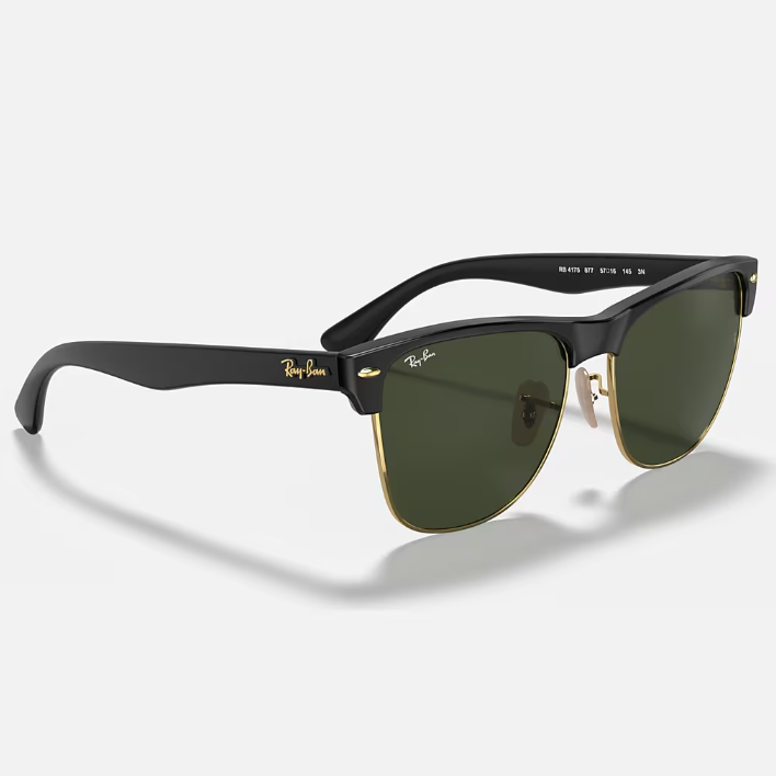 Ray Ban Men Square Frame Golden Beige Sunglasses