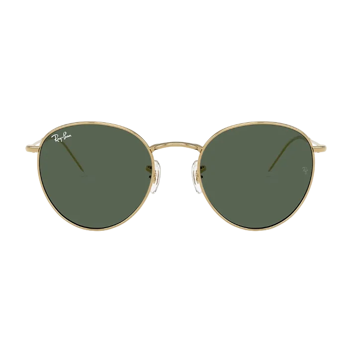 Ray Ban Men Phantos Frame Mocha Gold Sunglasses
