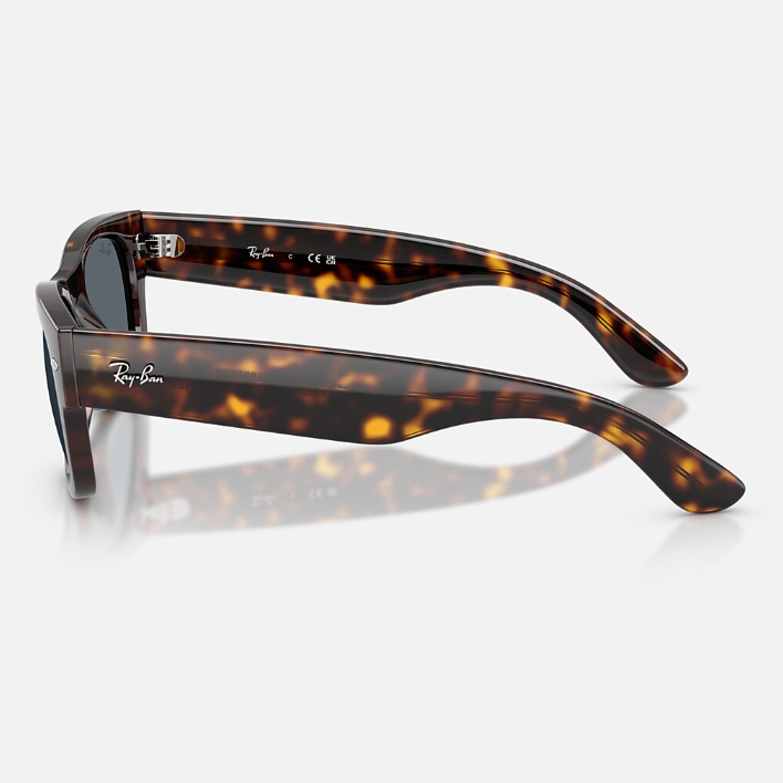 Ray Ban Men Square Frame Teak Brown Sunglasses