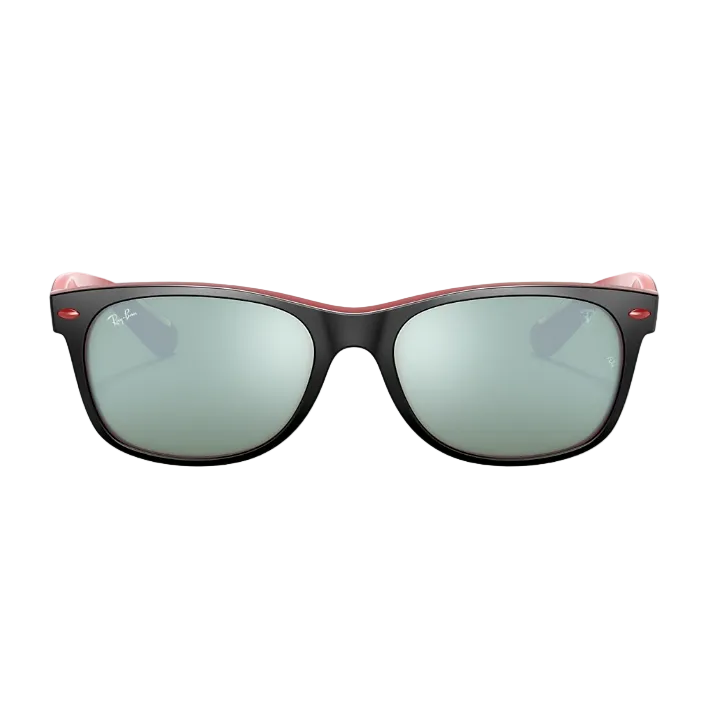 Ray Ban Women Square Frame Vintage Black Sunglasses