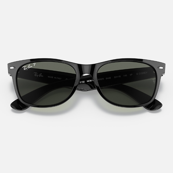 Ray Ban Men Square Frame Black Pearl Sunglasses